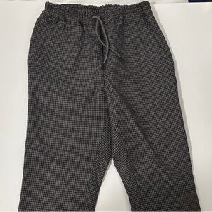 Bonpoint size 6 boys Black Checkered Pants